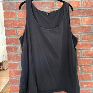 NIC+ZOE Black Tank Top